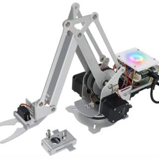Robot arm - Hög rörlighet - Passar tillsammans med Raspberry Pi